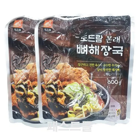 도드람 본래 뼈해장국 800g10팩 추천상품 TOP5