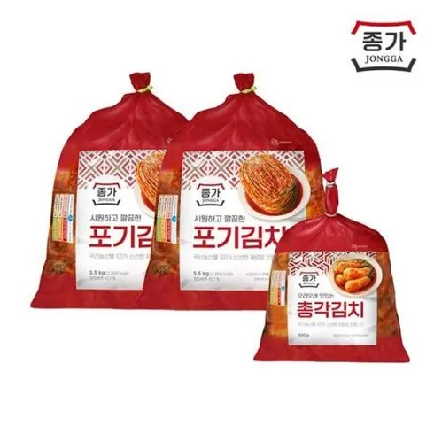 중부식 포기김치 11kg  총각김치 증정 900g 찐 후기