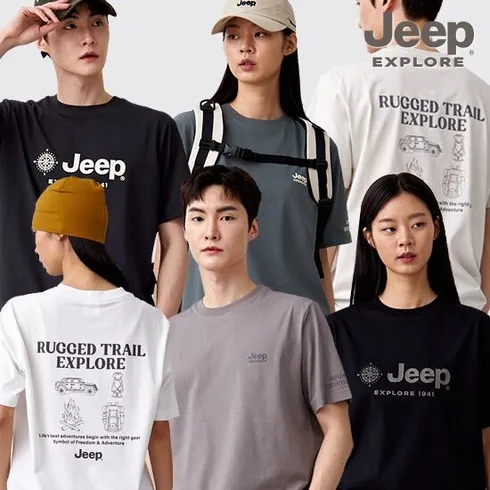 JEEP 남성 24 SUMMER COOL SORONA 반팔 티셔츠 4종 잇템5