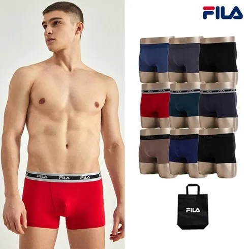 FILA 리얼블랙에디션 드로즈 9종 남성 이걸로 종결