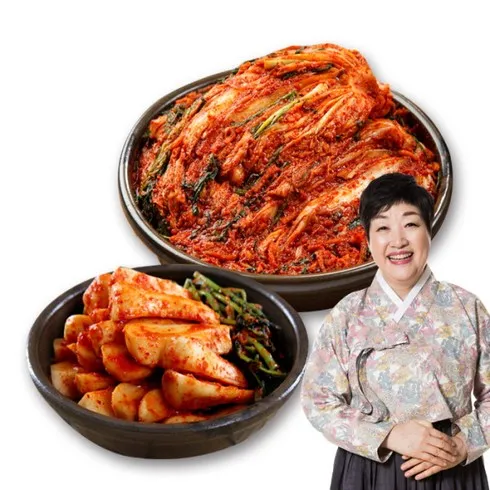 사랑채포기김치6kg총각김치2kg 신상품 핫템 모음