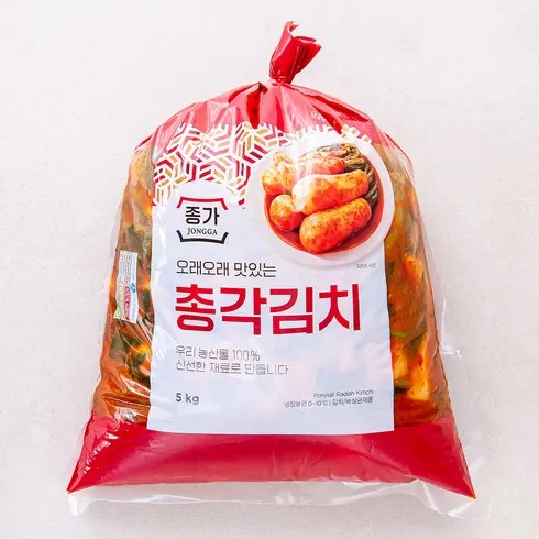 종가 종가집 총각열무김치 총 5kg 가격 및 할인정보